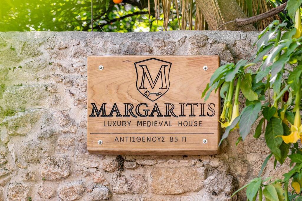 Margaritis Luxury Medieval House Rhodes City Extérieur photo